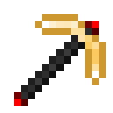 Flux-infused pickaxe