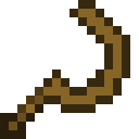 Wooden sickle